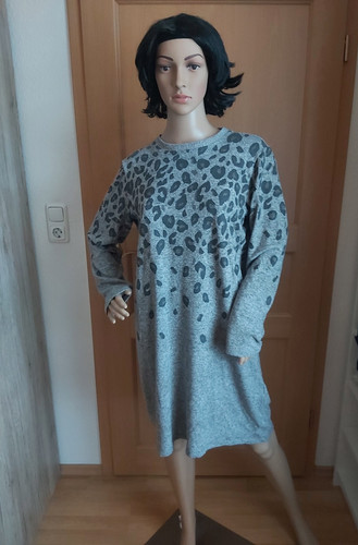Damen langarm shiftkleid - damen, in
