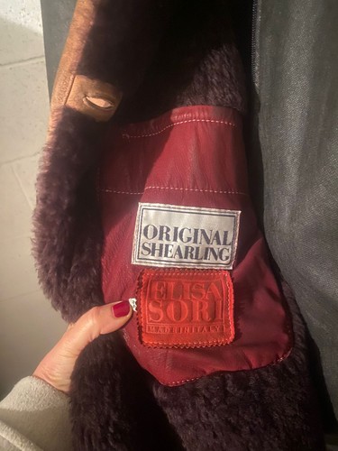 Original shearling mantel - original,