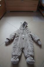 Kanz Overall, Teddyanzug, mit abnehmbaren Handschuhen und Schuhen, Gr.68