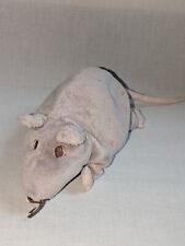 IKEA RATTE GOSIG WEICH STOFFTIER 20 CM RAT KUSCHELTIER GRAU