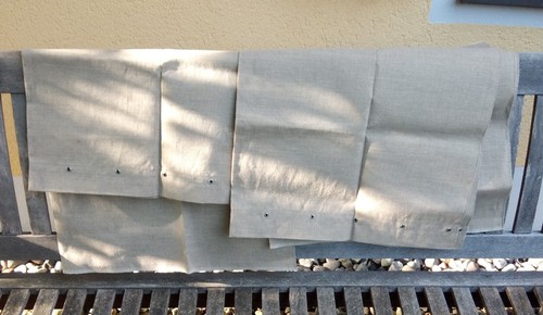 Paar canvas baumschürzen - paar,