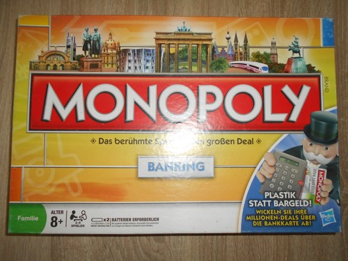 Hasbro monopoly banking - monopoly,