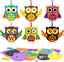 Eule Bastelsets Kinder Herbst Kreativsets Kunsthandwerk Bastelkoffer