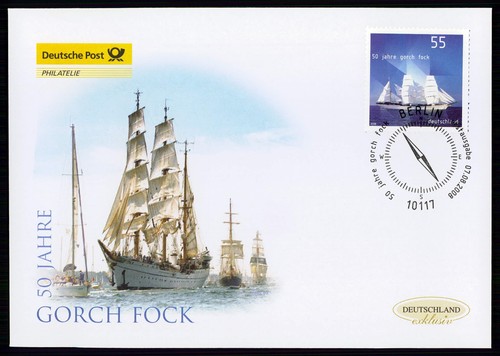 Brd bund fdc - bund, schiffe
