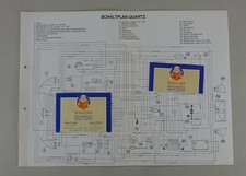Schaltplan / Verdrahtung / Elektrik Piaggio Quartz Roller