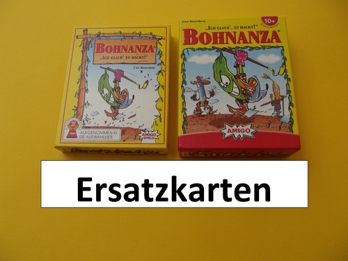 Ersatzkarten für bohnanza - ersatzkarten, *