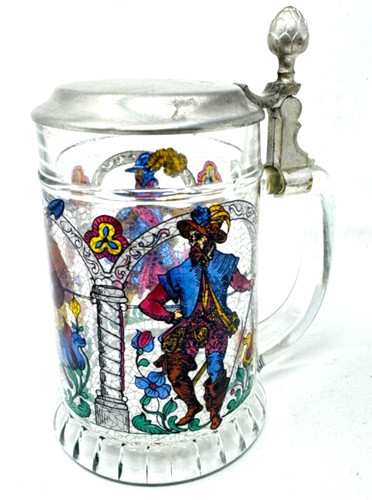 Bmf glas bierkrug vintage - glas, alwe