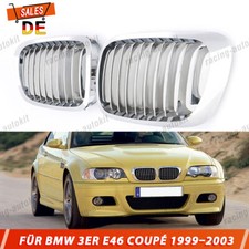 Sport Kühlergrill Performance Chrom passend Für BMW 3er E46 Coupe Cabrio 1999-03