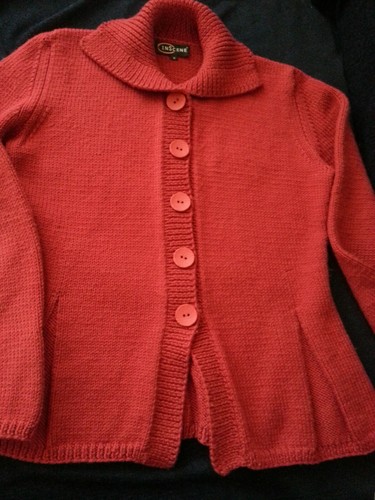 Damen grobstrick strickjacke - ,