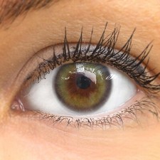 Kontaktlinsen farbig mit /