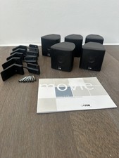 5x 2-Wege Canton 5-CX Satelliten Lautsprecher - Heimkino inkl. Wandhalterungrn