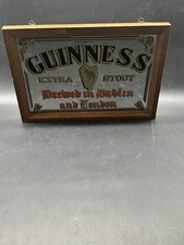 Vintage Guinness Spiegel Bild