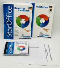 Star Office Personal Edition Deluxe 5.0 CD ROM PC Windows 95 98 NT OHNE OVP