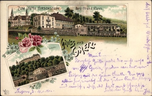 Litho greiz vogtland zum - vogtland,,