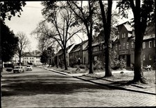 Ak Kölleda in Thüringen, Straßenpartie im Ort - 3907752