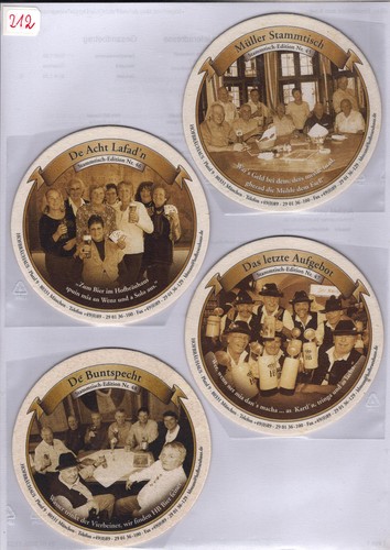 Serien bierdeckel - ,