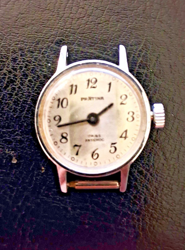 Vintage prätina handaufzug - prätina,