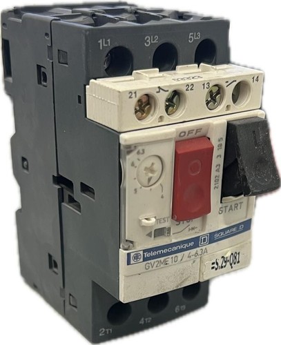 Telemecanique gv2me10 6 3a - /, 4-6,3a