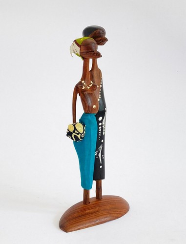 Afrikanische holzfiguren paar - afrikanische,