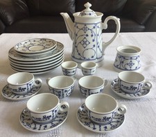 Schönwald Alt Porzellangeschirr Indischblau Strohblume Teile zur Auswahl