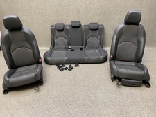 Sitzgarnitur Teilleder Sitz