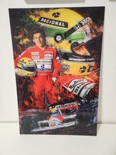 AYRTON SENNA F1 ACRYLGLAS
