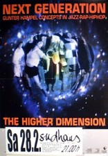 GUNTER HAMPEL  rares Konzertplakat von 1997