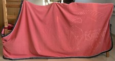Eskadron Platinum Abschwitzdecke Fleece, coral, 165cm / XXL, Kreuzgurt