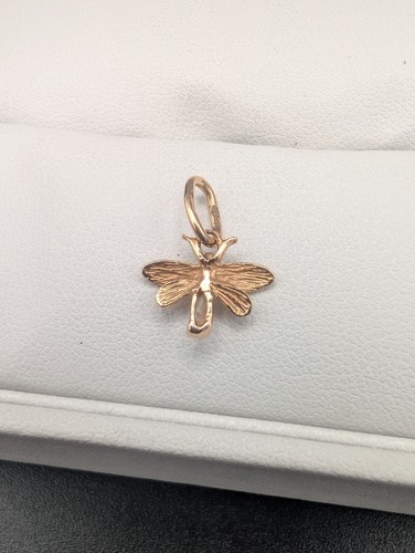 Libelle anhänger 585 gold 14k - libelle,