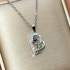 Herz halskette damen silber - herz,