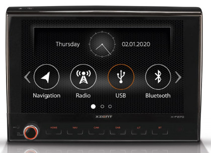 Xzent f270 2 din - x-f270,