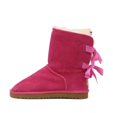 UGG Australia Damen -Stiefel Stiefel Pink Wildleder Classic Winterstiefel EU 39