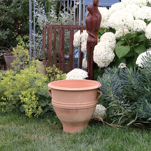 Terracotta pflanzgefäß rosa - pflanzgefäß,
