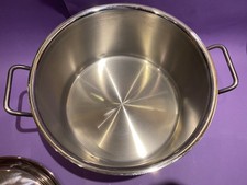 Teknika Silga Kochtopf, Suppentopf groß 28 cm, etwa 8 Liter, Induktion