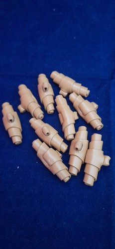 Knebelknöpfe leder - 10,