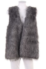 C&A Weste Kunstpelz Fake Fur XL grau