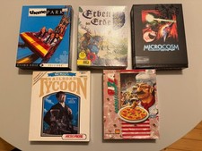 5 Stück Commodore Amiga Originalspiele Games Konvolut