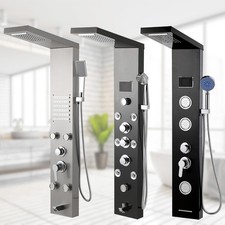 Duschpaneel mit Thermostat