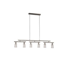 Energiespar Pendelleuchte 6 flg. Pendel Leuchte Modern