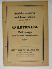 Westfalia Betriebsanleitung +