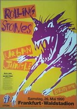 ROLLING  STONES  1990 FRANKFURT - orig. Concert Poster - Tour Poster - DIN A1 xx