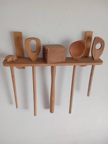 Altes holz löffelboard - altes,