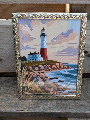 Maritimes leuchtturm wandbild - maritimes, leuchtturm-wandbild