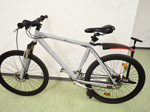 Mountainbike silber schwarz - mountainbike, silber/schwarz