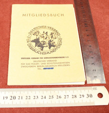 Mitgliedsbuch Deutscher