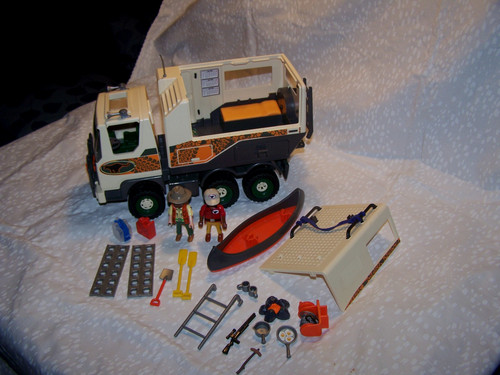 Playmobil safari truck - safari, truck/