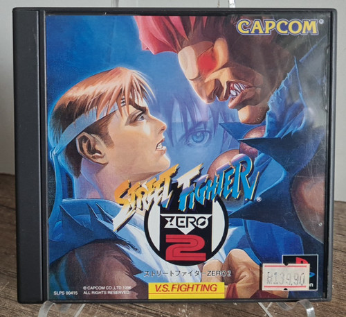 Ps1 spiel street fighter - fighter, zero