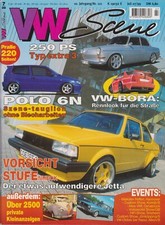VW Scene Heft 07/99 Typ3 Limo Polo 6N Extrem Bora Jetta Lupo Extra Corrado VR6