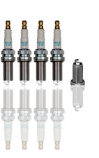 4x NGK ZÜNDKERZEN LASER
