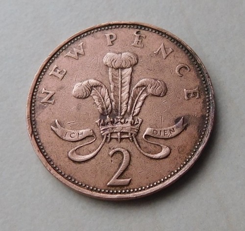 New pence großbritannien - 2,
